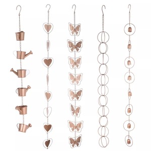 Good Design Outdoor Vintage Rainwater <b>Diverter</b> Rain Chain For Gutter Functional Garden Decorative Item From Indian Exporter - Product Image 4