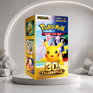 Caja de Sobres de Pokémon Edición Coreana M6a 30 Aniversario para Tiendas de Cartas, Juguetes y Minoristas - Product Image 1