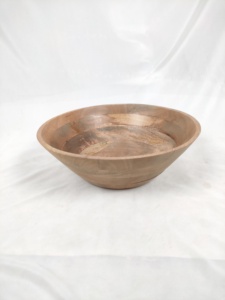 Nouvel Arrivage – Bol en Bois Naturel Personnalisable avec Impression Émaillée pour la Maison – Bol de Service Rond en Bois pour la Cuisine - Product Image 3