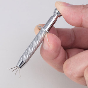 Juego de Instrumentos Manuales para Perforaciones Corporales de Acero Quirúrgico 316L, Certificado CE, Pinzas Autoblocantes para Ombligo, Oreja y Nariz - Product Image 5