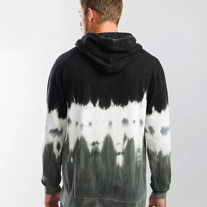 Sudaderas con capucha para hombre, estampadas con tie dye, de corte regular, proveedor de sudaderas al por mayor, sudaderas con capucha tie dye estilo streetwear, proveedor mayorista. - Product Image 3
