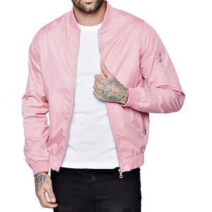 Chaqueta Bomber Clásica para Hombre con Cierre Completo, Ligera, Resistente al Viento, Ropa Exterior Informal para Primavera y Otoño, Uso Diario, Moda Urbana - Product Image 3