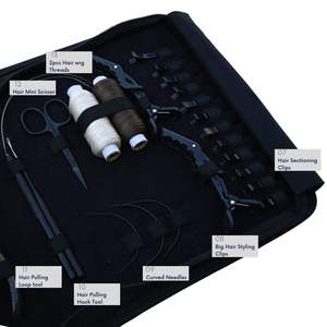 High Quality <b>Hair</b> Extension <b>Tool</b> Kit Stainless Steel Plastic Pliers Clips-Salon Grade Installation <b>Removal</b> <b>Tools</b> Durable - Product Image 3