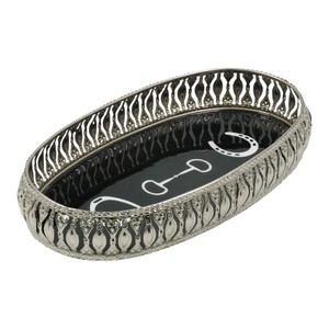 Bandeja Decorativa de Plata Alemana para Regalos, Aniversarios, Fiestas de Compromiso, Regalos de Agradecimiento, Bandejas Decorativas para Servir Aperitivos y Bebidas - Product Image 5