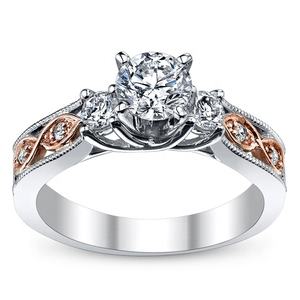 Elegante Anillo de Compromiso Romántico de Oro Blanco con Diamante Cultivado en Laboratorio para Mujer, Certificado IGI, Joyería para Aniversario, Boda o Fiesta - Product Image 2