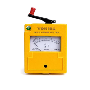 เครื่องทดสอบฉนวนแบบมือหมุน AHD-505 500V 500MΩ |   อุปกรณ์ทดสอบประเภทต่างๆ |   ตัวถัง ABS แข็งแรงทนทาน |   รับประกัน 12 เดือน - Product Image 5