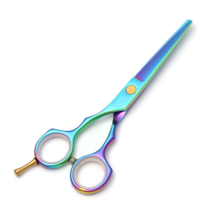 Superior Quality 6-Inch Straight Barber <b>Scissors</b> Set Thinning Stainless Steel Shears with Blunt Blade Tip Hair Cutting - Product Image 2
