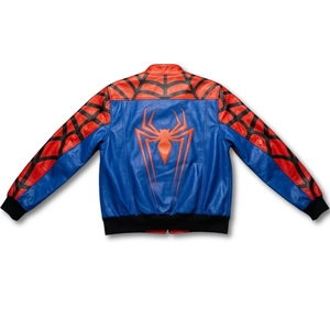 Blouson Bomber Décontracté pour Homme en Cuir de Vachette Teint Uni, Taille XS, Imperméable, avec Face en Toile Écologique – Vente en Gros - Product Image 1