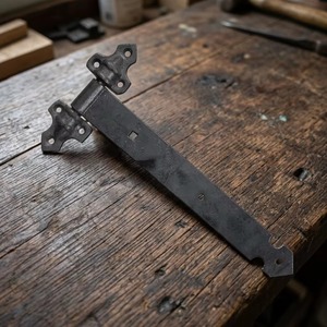 Charnière Réversible de Luxe en Fer Forgé, Ouverture à 180 Degrés, Installation Facile pour Portes de Grange, Armoires de Ferme, Portes en Bois - Product Image 6