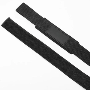 Sangles de levage robustes en néoprène imperméables et légères avec support pour les poignets pour soulevé de terre, powerlifting et entraînement en salle de sport - Product Image 5