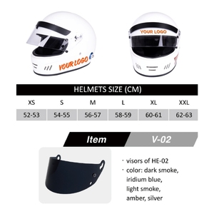 Casco de Automovilismo OEM ODM TBRACING HE 02 para Uso en Automóviles, FIA 8859 2024 Snell SA2025, Logotipo Personalizado Aceptado, Tallas XS-XXL, Nuevo - Product Image 4