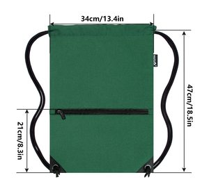 Bolsa Deportiva Unisex con Cordón, Mochila para Gimnasio, Logotipo Personalizado, Tela de Algodón Ecológica y Resistente para Sesiones de Fitness y Escuela - Product Image 2