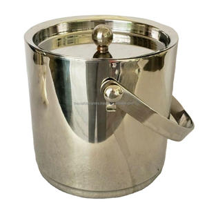 ถังแช่ไวน์แชมเปญในบ้าน & บาร์ถังน้ำแข็งขนาดเล็กพร้อมฝาและที่จับทำในอินเดียโดย TCD - Product Image 4