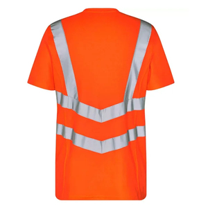 Custom Logo Polyester/Cotton Best Selling Safety Hi <b>Vis</b> Work Wear Construction Reflective Tape Working <b>T</b>-<b>Shirts</b> for Adults - Product Image 6