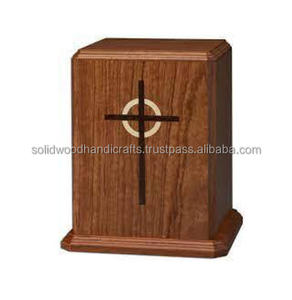 Urnes funéraires en bois pour adultes Urnes funéraires Urnes funéraires Taille personnalisée Fournitures funéraires - Product Image 4