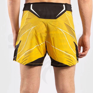 Pantalones Cortos de Kickboxing y Muay Thai Personalizados para MMA, Uniforme de Boxeo Elástico, 100% Poliéster, Ligero y Transpirable - Product Image 4