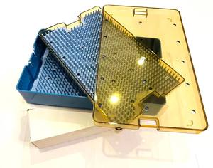 Boîte de Stérilisation en Aluminium pour Instruments Chirurgicaux Orthopédiques Vétérinaires et Vis d'Implantation Golden Crest Industries - Product Image 2