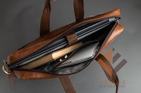 Sac à main en cuir véritable 100% authentique, sac messager vintage, souple, imperméable, multi-tailles, pour ordinateur portable, pour le bureau, usage quotidien, pour hommes et femmes