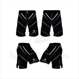 Shorts de MMA professionnels pour entraînement, matériau de haute qualité, respirant, vêtements de sport pour hommes, shorts de MMA personnalisés sublimés - Product Image 1