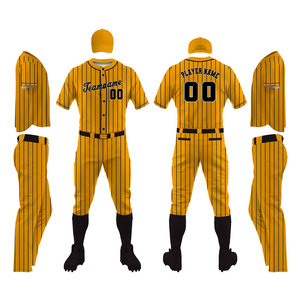 Maillot de baseball personnalisé unisexe Econex Sports 100% polyester respirant, uniforme adulte, impression par transfert thermique, vêtements de sport d'équipe, blanc - Product Image 6