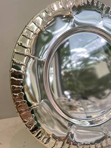 Assiette de présentation décorative de luxe en métal pour la décoration de table de mariage et de banquet - Product Image 4