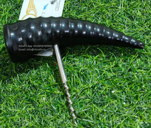 Abridor de botellas artesanal de cuerno de búfalo y buey de lujo de Rfcrafta para cerveza y bebidas frías Bar Tool - Product Image 4