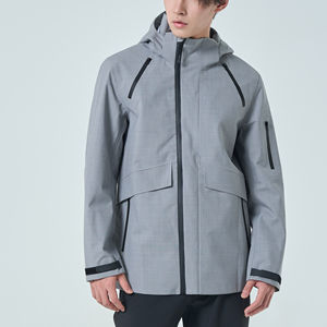 Veste coupe-vent légère, respirante et imperméable pour homme, nouvelle collection, style à capuche. - Product Image 3