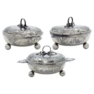 Elegante Cacerola Aislada de Acero Inoxidable |   Duradero y apto para uso alimentario - Product Image 5