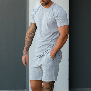 Shorts décontractés personnalisables pour hommes, 100 % polyester molleton bouclette, entrejambe de 5 pouces, couleur unie, anti-plis, respirant, style streetwear - Product Image 3