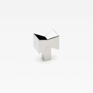 Geometric Brass Stainless Nickel Furniture Handle Minimalist Drawer Knob Durable Modern Design <b>Hardware</b> Cabinet <b>Wardrobe</b> Kitchen - Product Image 1