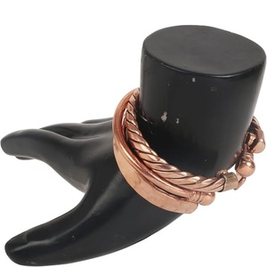Factory Direct Custom Pure Copper Cuff Bracelet Wholesale Vintage <b>Engraved</b> <b>Bangle</b> Jewelry - Product Image 4