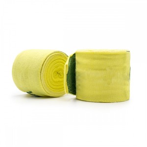 Bandages de boxe en coton pour MMA, Muay Thai et Kickboxing, couleur vert citrouille - Product Image 1