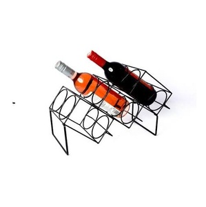 Nuevo Estante para Botellas de Vino de Metal Estilo Antiguo, para Decoración de Mesa de Comedor, Precio de Mayoreo - Product Image 2