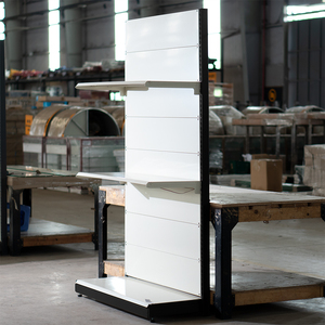 Metal Powder Coated Anti-Rust Modern Single Shelf Wall-Mounted/Freestanding <b>Display</b> <b>Rack</b> | OEM Service - Product Image 2