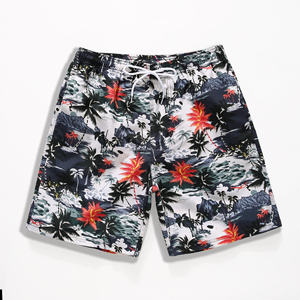 Pantalones cortos deportivos transpirables de secado rápido para niños, shorts holgados de alta calidad con estampado de sublimación para correr, diseño de árbol tropical - Product Image 3