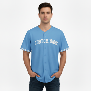 เสื้อเบสบอลแบบกำหนดเอง OEM ขายดี ชุดยูนิฟอร์ม ปักโลโก้ด้วยเทคนิค Sublimation สำหรับใส่เล่นเบสบอล เสื้อซอฟต์บอล ชุดทีม - Product Image 3