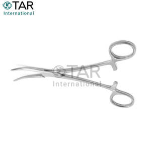 Pinces hémostatiques en acier inoxydable Crile 5,5 pouces, courbées, instrument chirurgical, poignée verrouillable, usage médical, dentaire, vétérinaire, laboratoire - Product Image 5