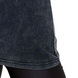 Camiseta de Mujer Extra Grande Personalizada con Lavado Ácido, Estilo Vintage, Algodón, Corte Holgado Informal, Transpirable, de Secado Rápido, con OEM - Product Image 6