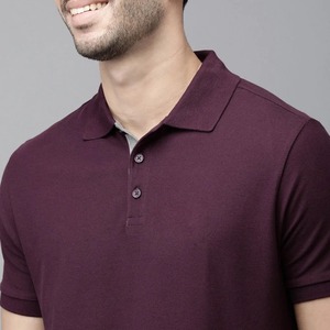 <b>Men's</b> Solid Color Knitted Short Sleeve O Neck Regular Fit Casual T-<b>Shirt</b> For <b>Men</b> - Product Image 3