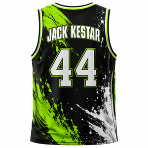 Fabricante y Exportador Mayorista de Camisetas de Baloncesto Deportivas, Proveedor de Uniformes de Equipo Personalizados OEM, Poliéster Premium Transpirable - Product Image 2