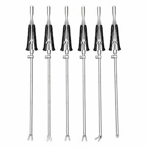 Ensemble d'instruments de chirurgie cardiaque de qualité supérieure, 6 pièces, valves de base XS, réutilisables, en acier inoxydable, par Health Bay Instruments - Product Image 2