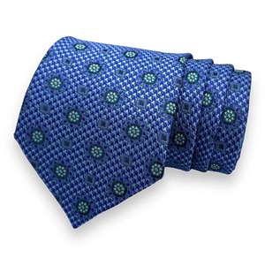 Corbata de seda clásica azul - Product Image 2
