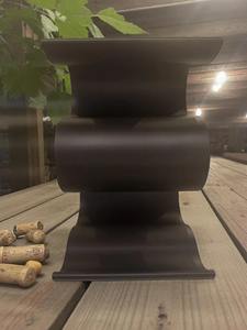 Elegante Soporte Curvo para Botellas de Vino, Ideal para Habitaciones, Cocinas, Mesas de Comedor y Bares de Oficina, de la India - Product Image 2