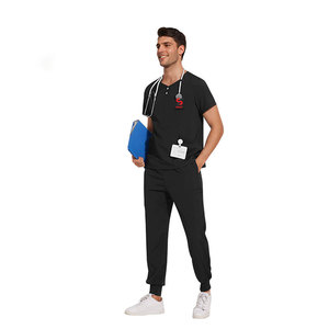 Tenue médicale professionnelle au design sophistiqué pour médecins et experts seniors, uniforme d'hôpital Smart Fit. - Product Image 2