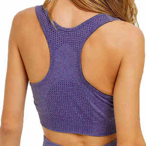 Conjuntos de Yoga para Gimnasio y Fitness con Logotipo Personalizado a Precio de Mayoreo, Leggings de Yoga para Mujer con Top, Conjunto Deportivo de Dos Piezas - Product Image 3