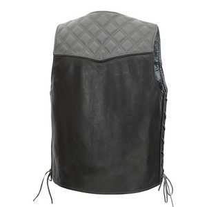 เสื้อกั๊กหนังสไตล์ตะวันตกสำหรับผู้ชาย Hammer Down - Product Image 2