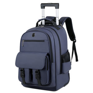 Sac à dos à roulettes Bagnex grande capacité pour ordinateur portable, étanche, léger, en nylon, pour voyage d'affaires, bagage cabine - Product Image 1