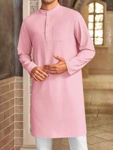 Conjunto de Kurta y Pijama para Hombre de Alta Calidad, Directo de Fábrica, Talla Personalizada, Proveedor de Ropa Islámica al por Mayor, Nueva Llegada 2026 - Product Image 2