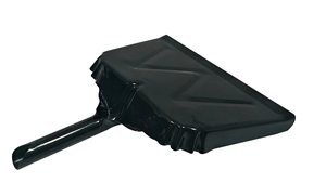 Metal Dustpan with Broomstick <b>Handle</b> Bristle Material for Efficient Usage - Product Image 3