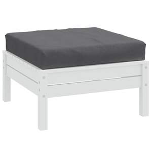 Coussins et oreillers d'extérieur en tissu Palette Coussin Melange Anthracite 23.6 \ "x23.6 \" x3.9 \" - Product Image 1